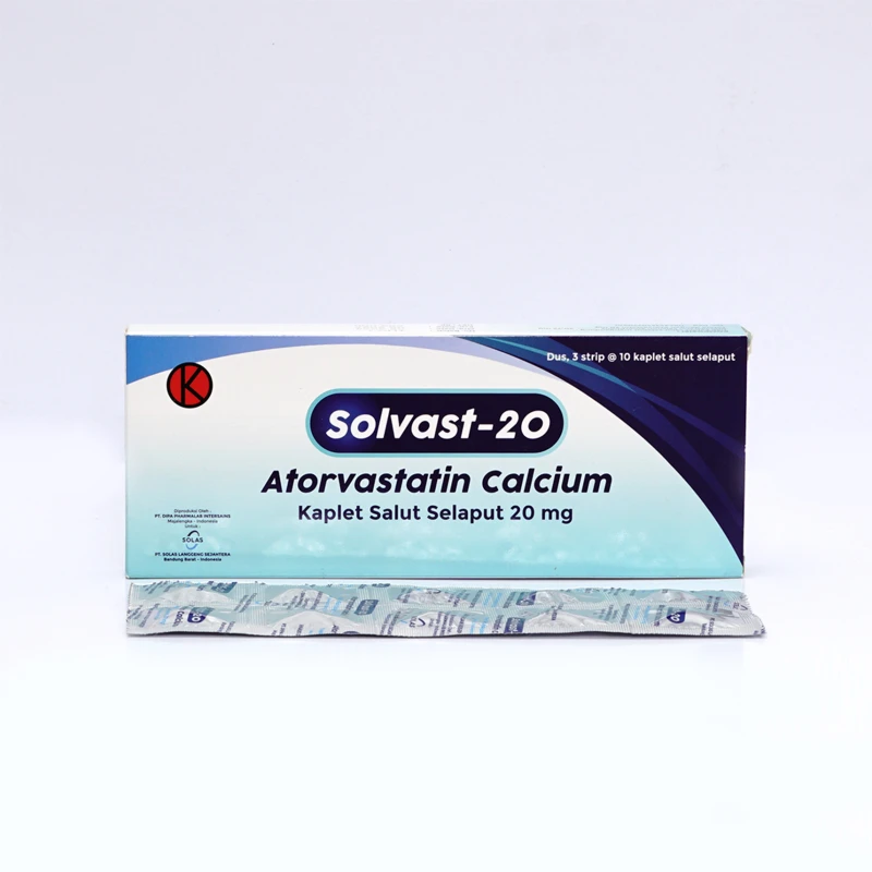 Solvast- 20 Film Coated Caplets - 4