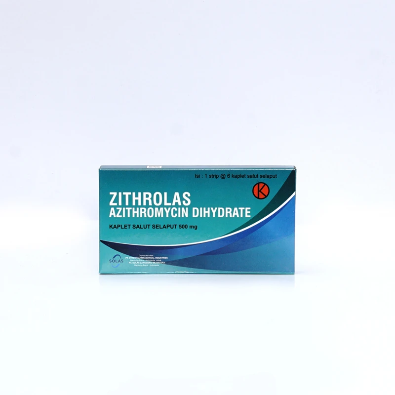 Zithrolas Kaplet Salut Selaput