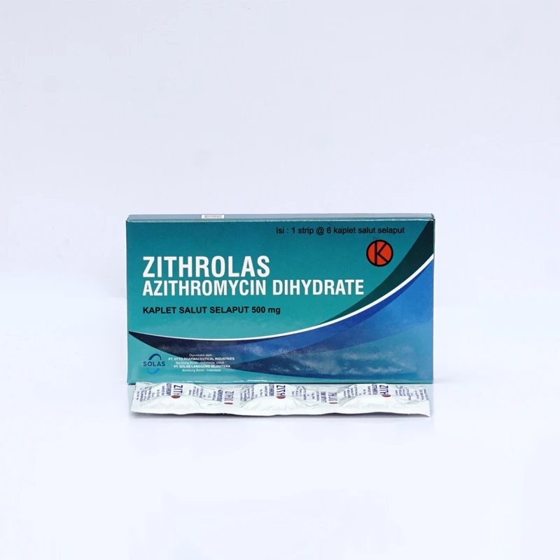 Zithrolas Kaplet Salut Selaput - 4